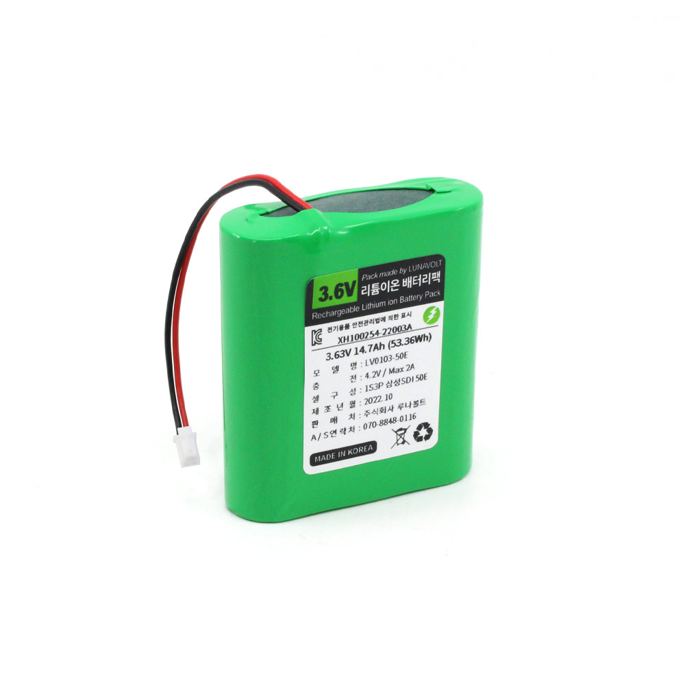 루나볼트3.64V 1S3P 14,400mAh